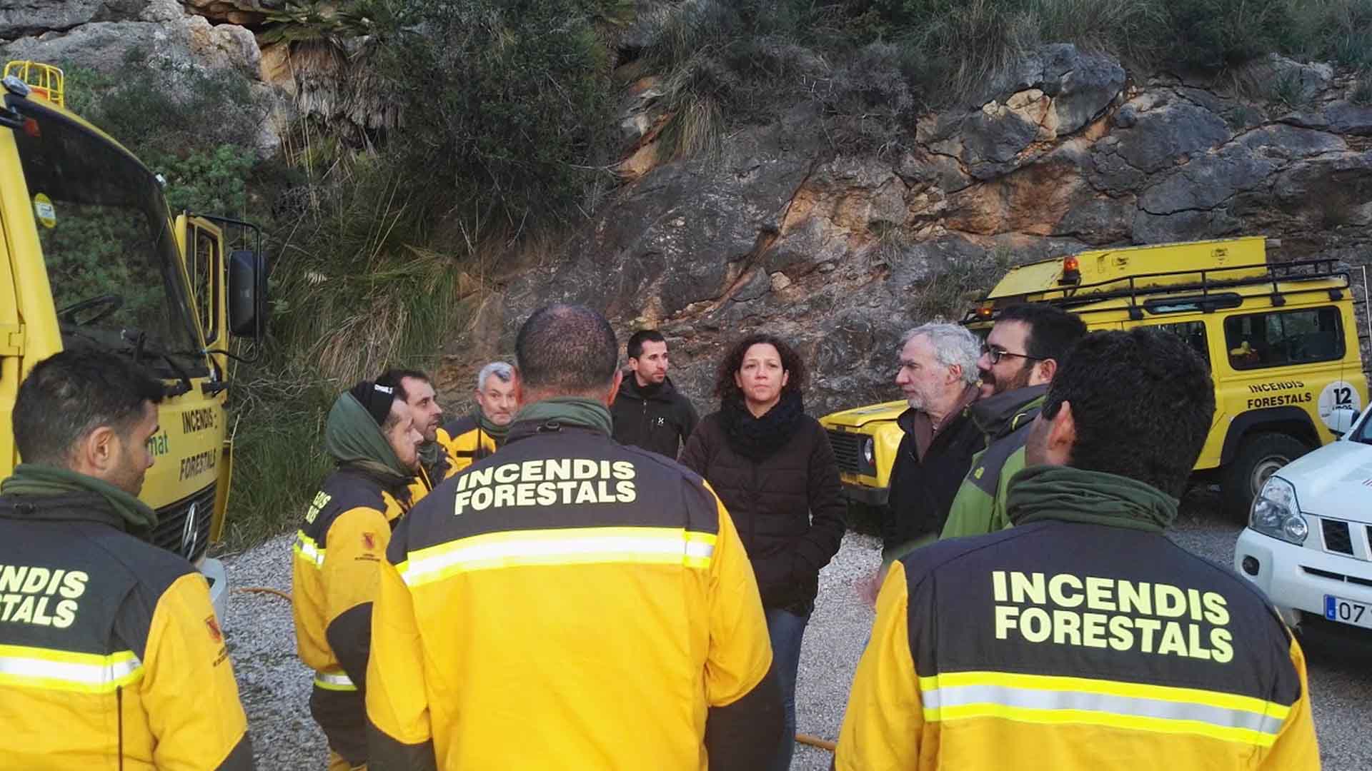 Un incendio en Pollença, Mallorca, arrasa 80 hectáreas