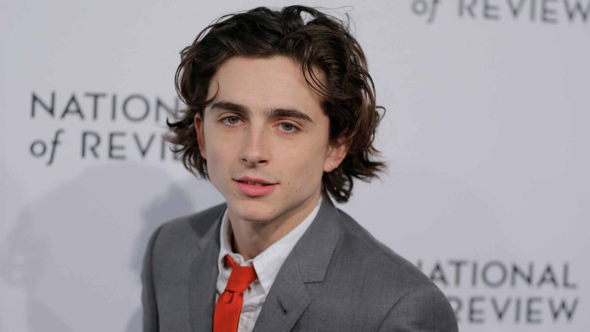 Timothée Chalamet decide donar el salario de su última película con Woody Allen