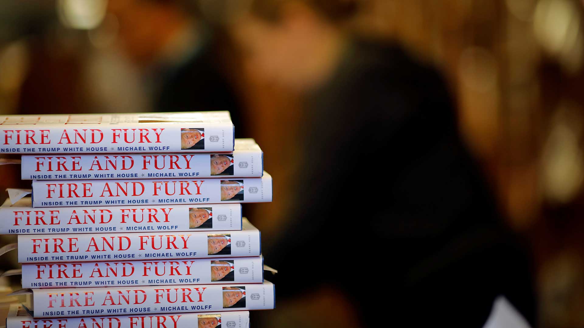 Trump propone cambiar las leyes sobre difamación a causa del libro 'Fire and Fury'