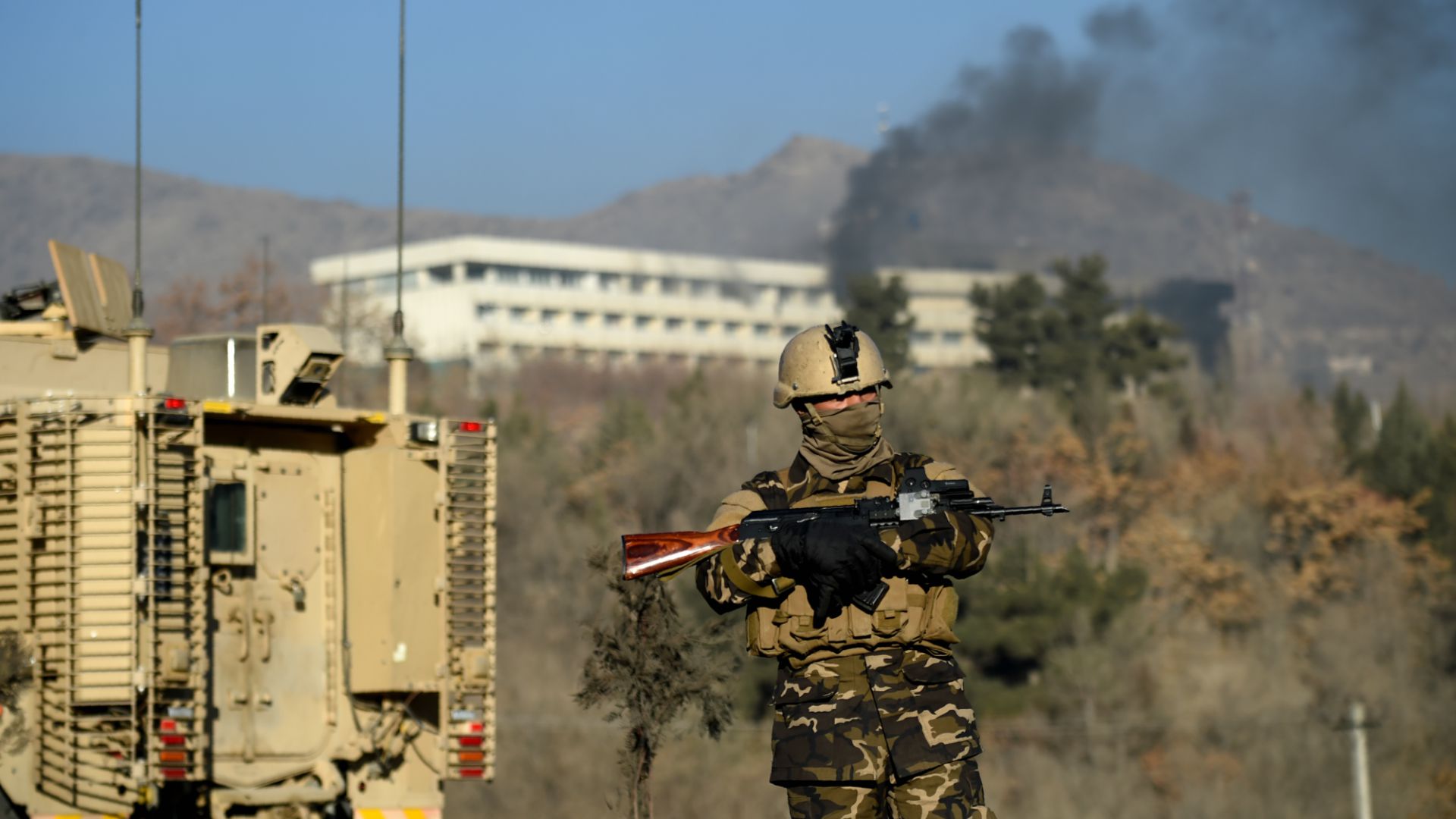 Al menos 18 muertos en el ataque contra el hotel Intercontinental de Kabul