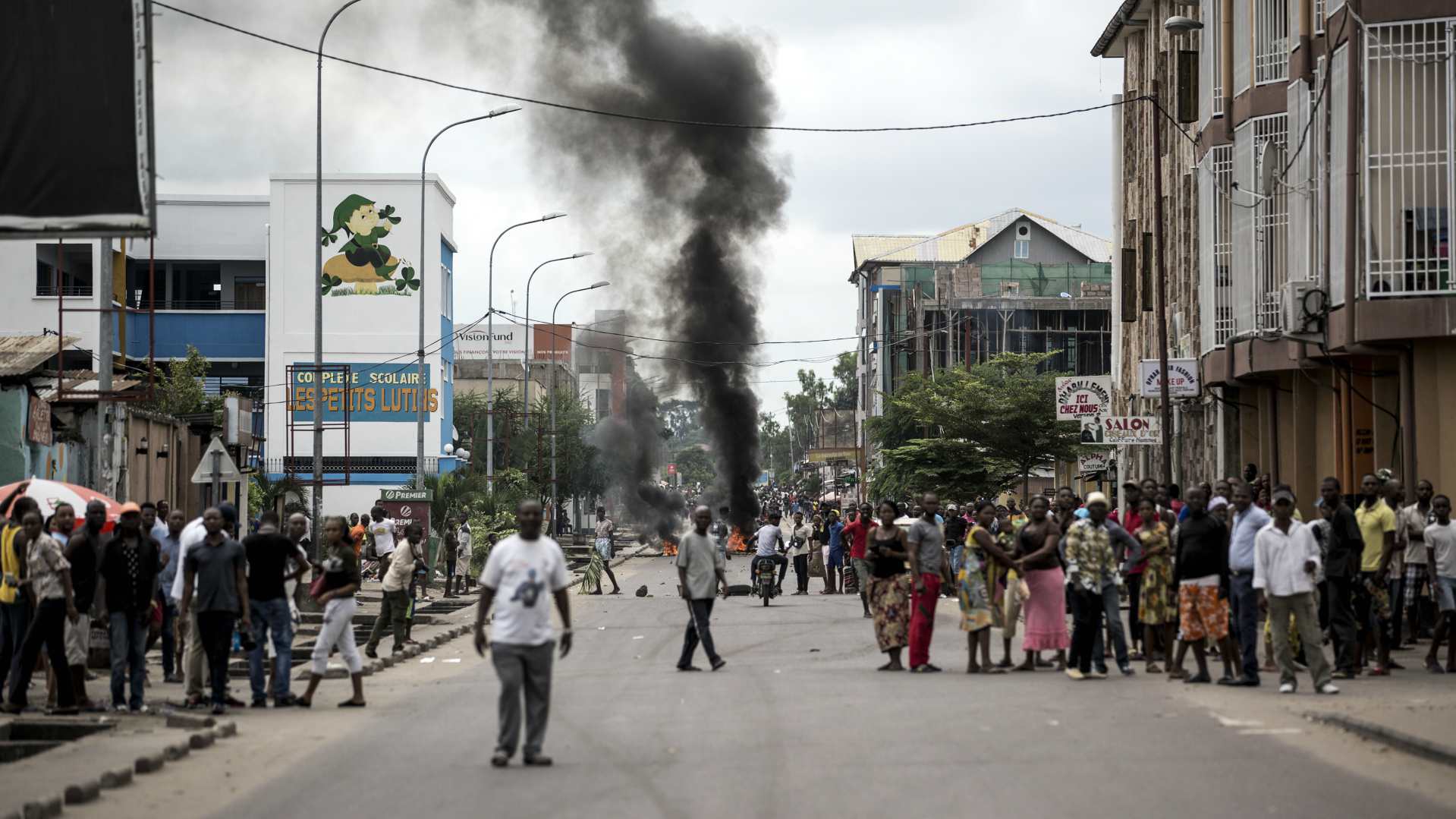 Al menos seis muertos por la represión de las protestas en la República Democrática del Congo