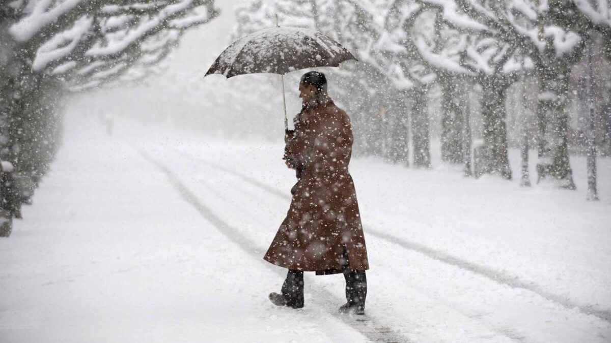 Nevadas en media España el último fin de semana de Navidad