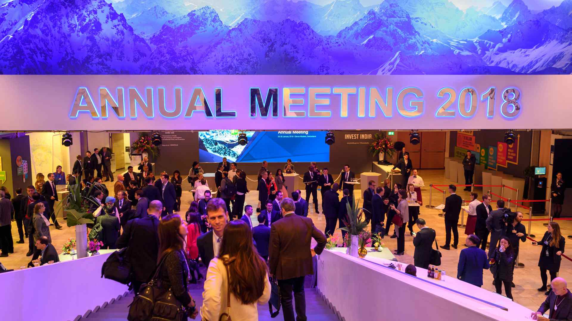 El optimismo económico marca el encuentro de los líderes mundiales en Davos