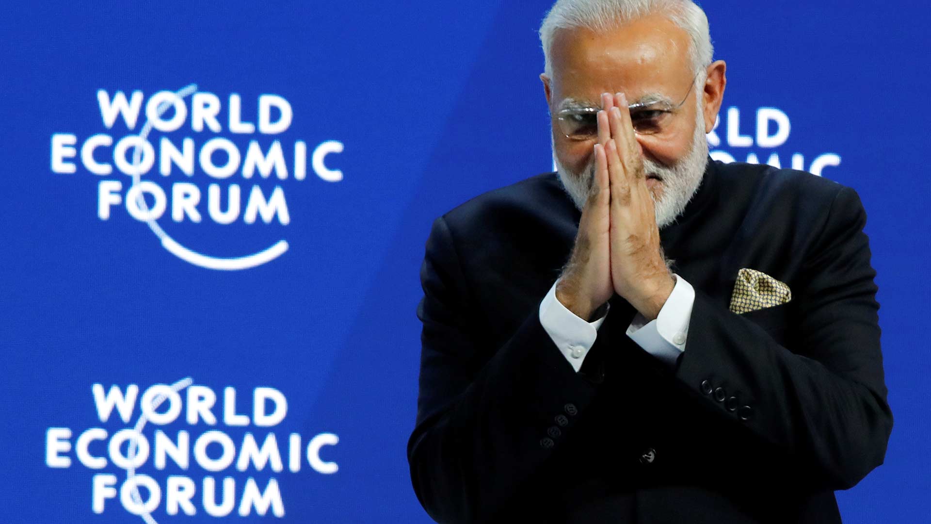 El primer ministro indio defiende la globalización en la apertura de Davos