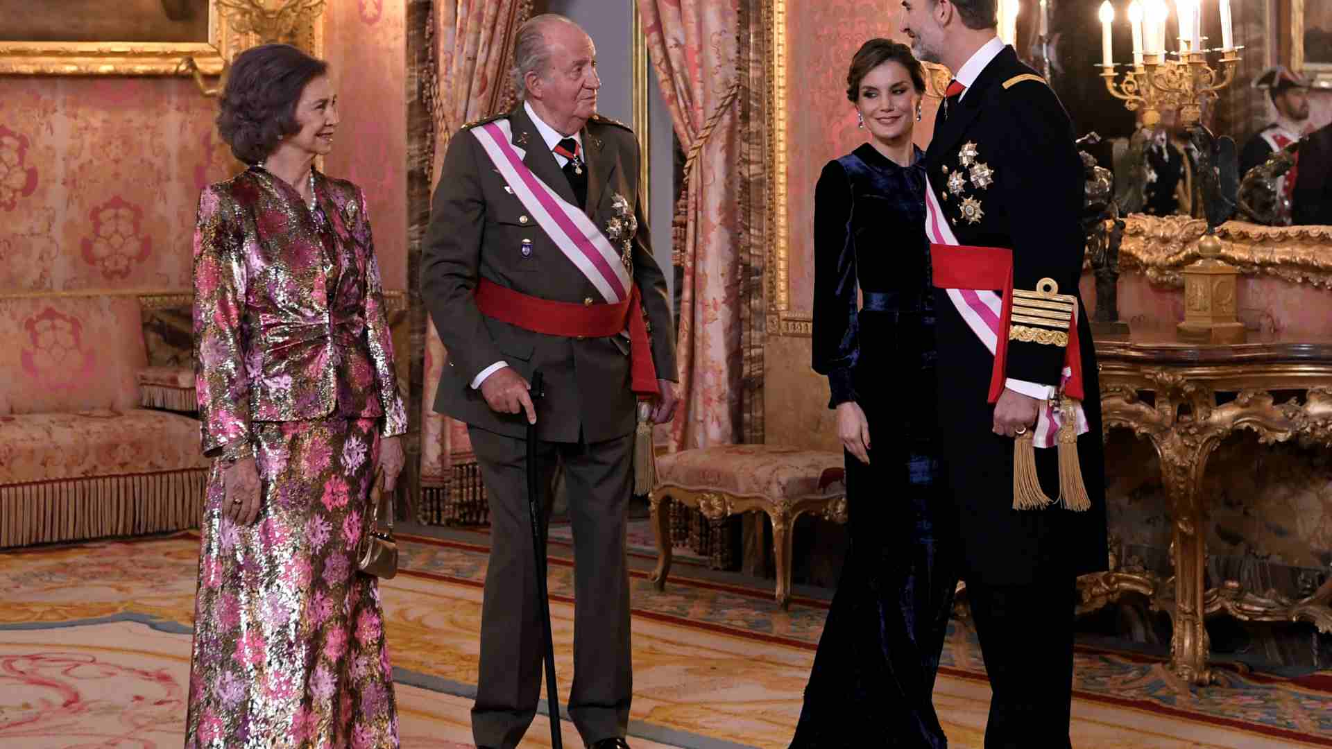 Felipe VI preside su cuarta Pascua militar en el Palacio Real de Madrid