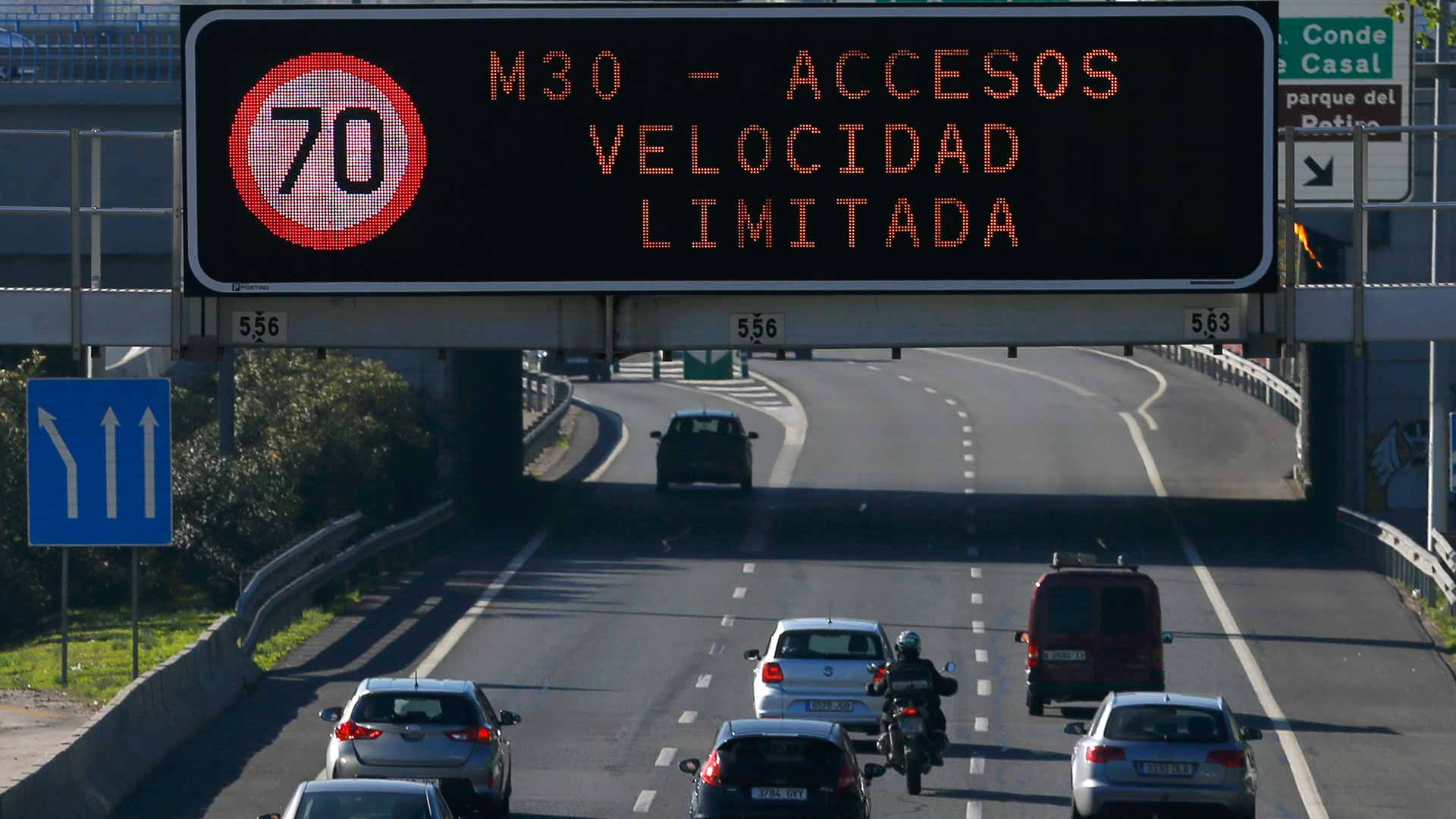La contaminación en Madrid obliga a activar una vez más restricciones para el tráfico