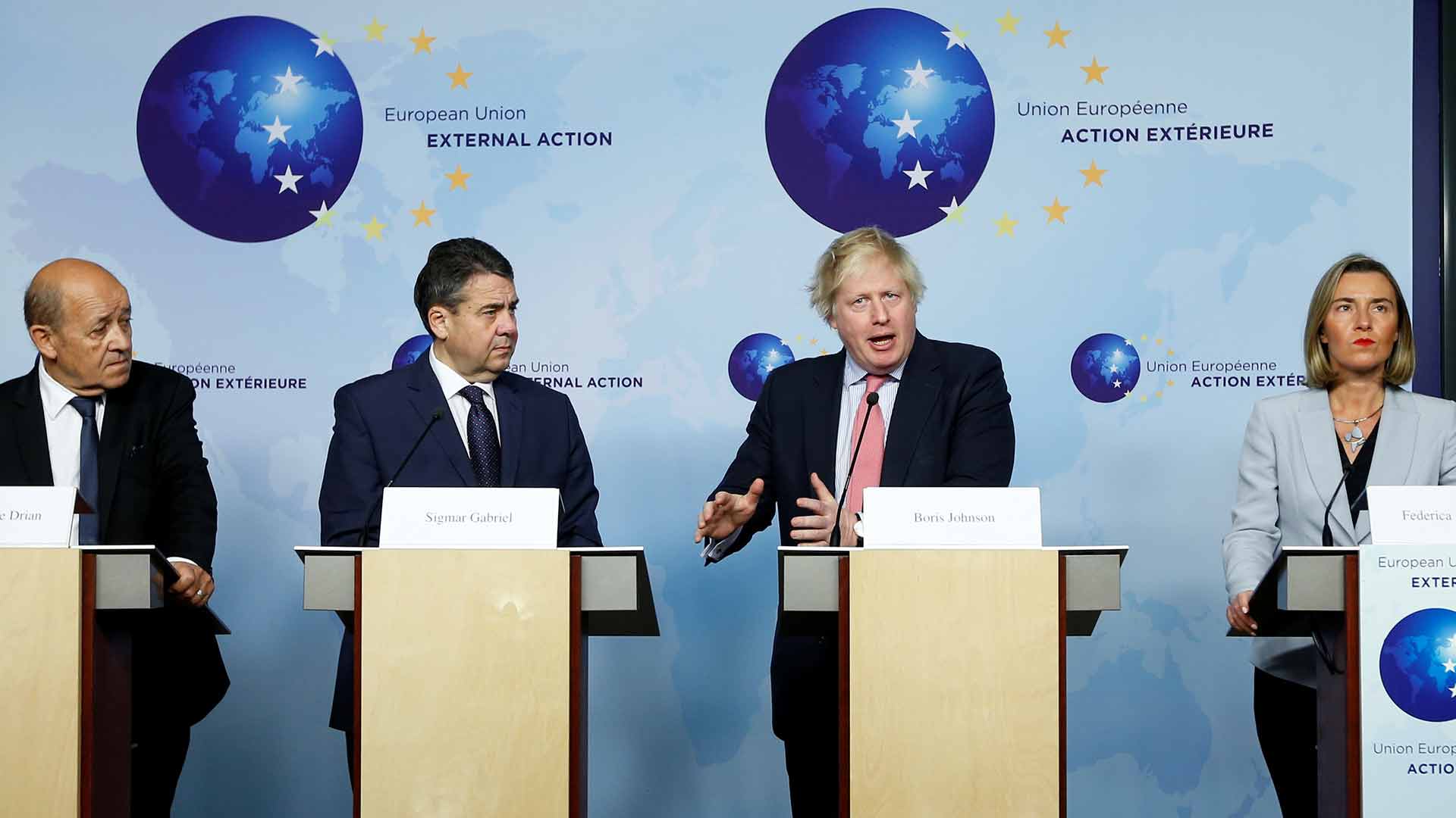 Los ministros europeos reiteran su apoyo al acuerdo nuclear con Irán