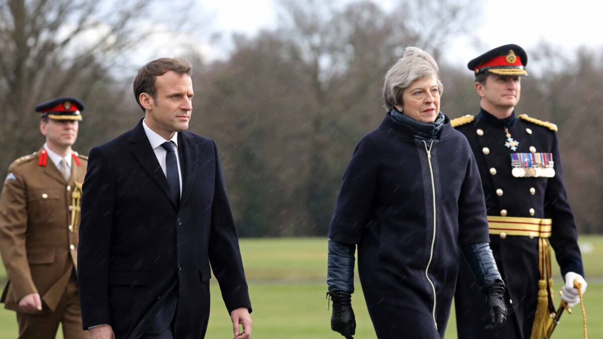 La inmigración centra la cumbre franco-británica de May y Macron