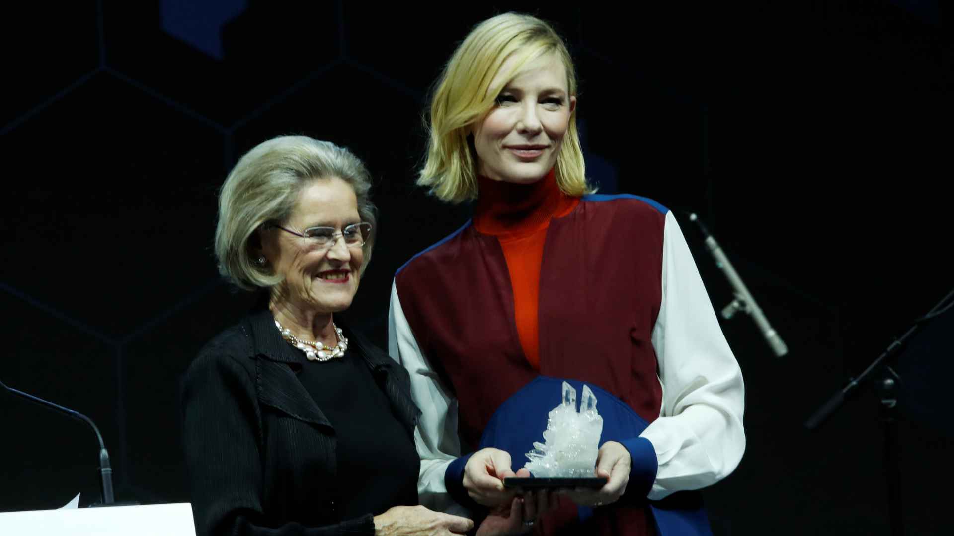 ¿Por qué Davos 2018 ha premiado a Cate Blanchett?