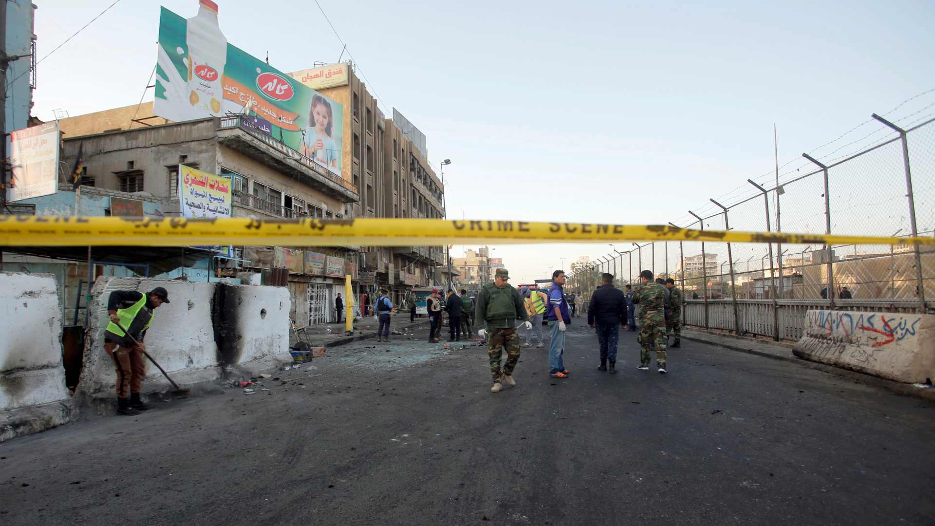 Un doble atentado suicida en el centro de Bagdad causa cerca de 30 muertos