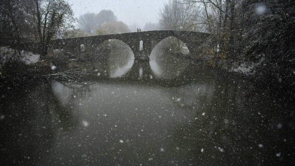 Una ola de aire polar trae intensas nevadas y bajada generalizada de las temperaturas