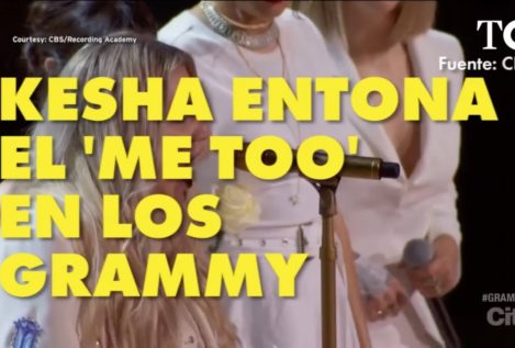 Vídeo | Kesha entona el 'Me Too' en una aplaudida actuación en los Grammy