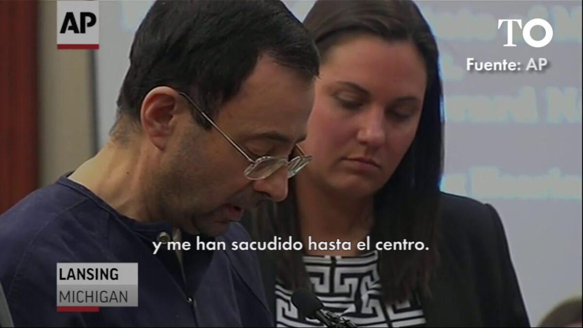 Vídeo | Larry Nassar condenado a 175 años de prisión por acoso sexual