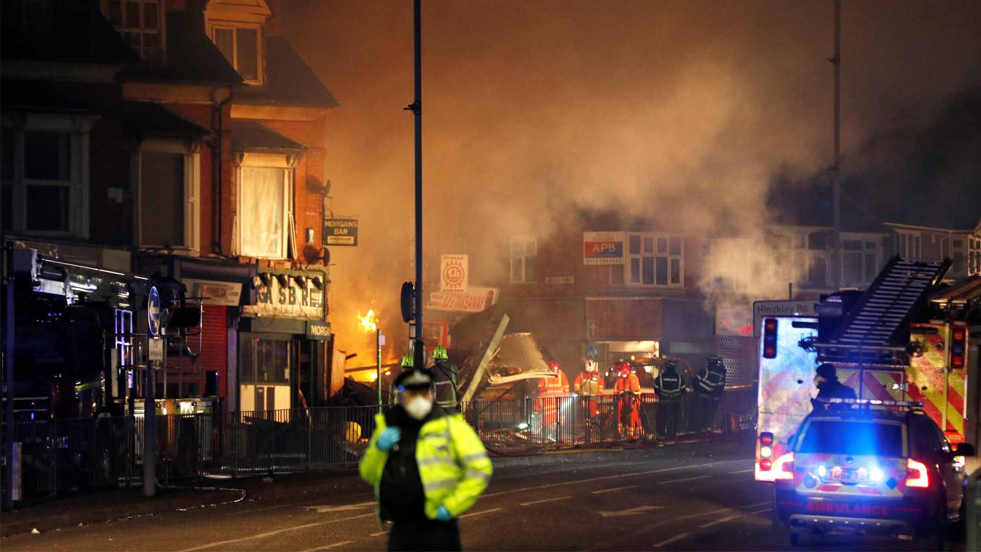 Al menos cuatro muertos en una explosión en la ciudad inglesa de Leicester