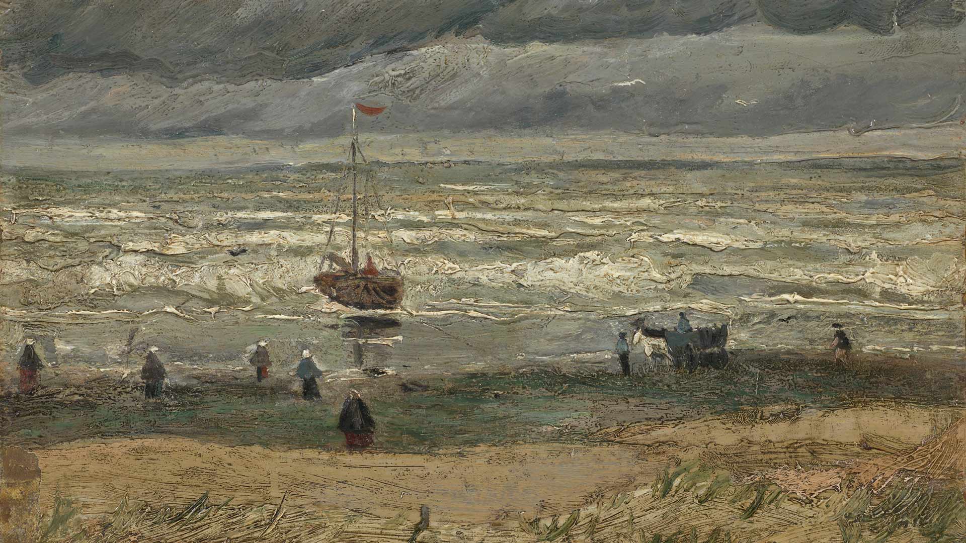 Así se celebran los 200 años de Scheveningen, la playa predilecta de Van Gogh