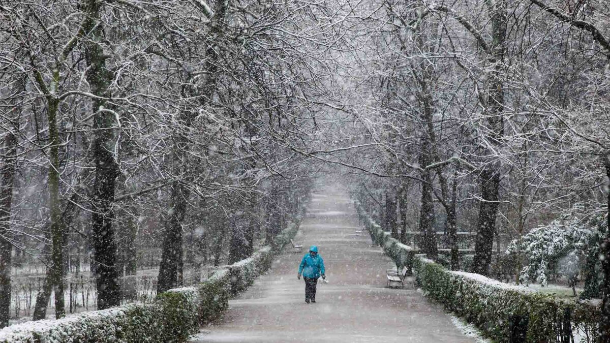 El frío polar regresa a España acompañado de lluvias y fuertes vientos