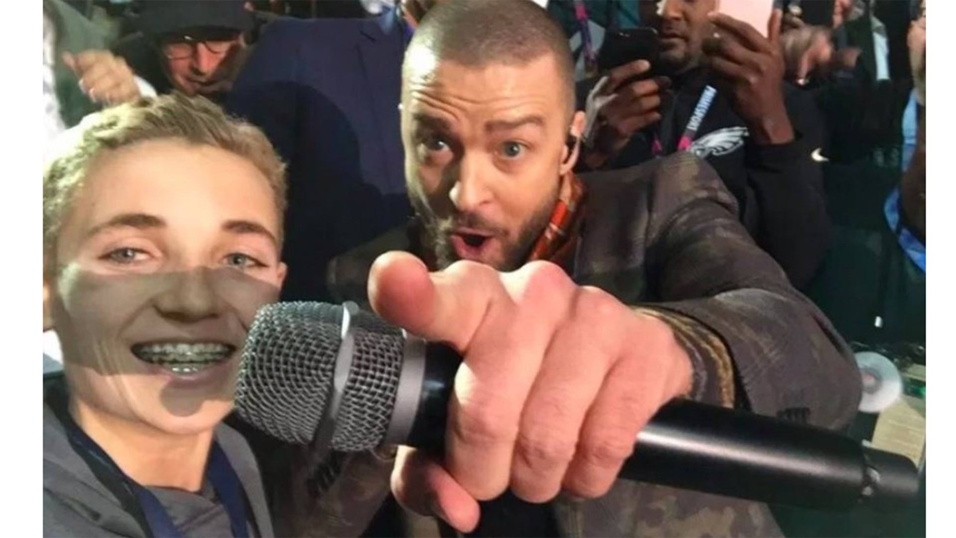 #SelfieKid: este niño fue la verdadera estrella de la Super Bowl y no Justin Timberlake