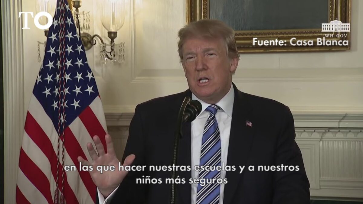 Trump habla de la salud mental pero evita el tema de las armas en su discurso sobre el tiroteo