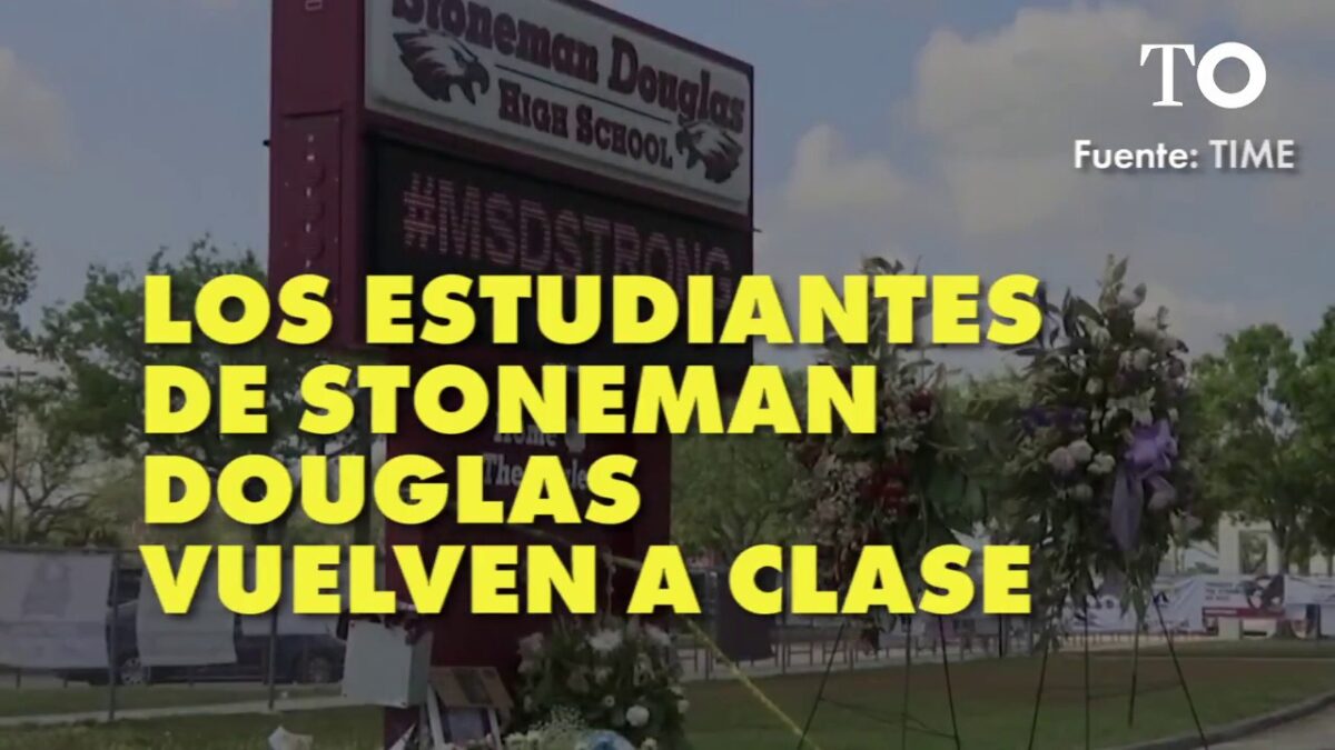 Vídeo | Los supervivientes de Parkland vuelven a clase