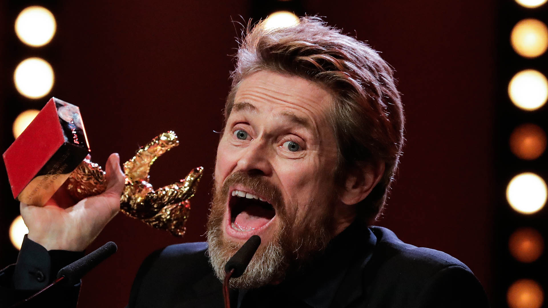 Willem Dafoe, premiado con el Oso de Oro honorífico en la Berlinale por su «versatilidad»