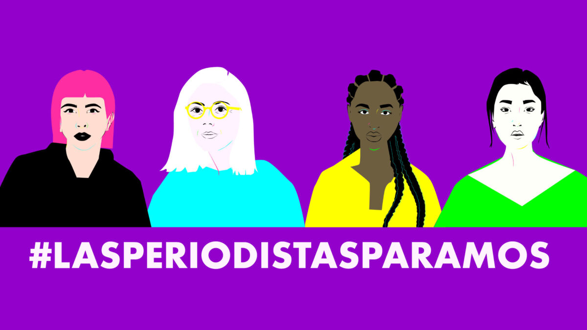 Las periodistas paramos pero la difusión no #8MHuelgaFeminista