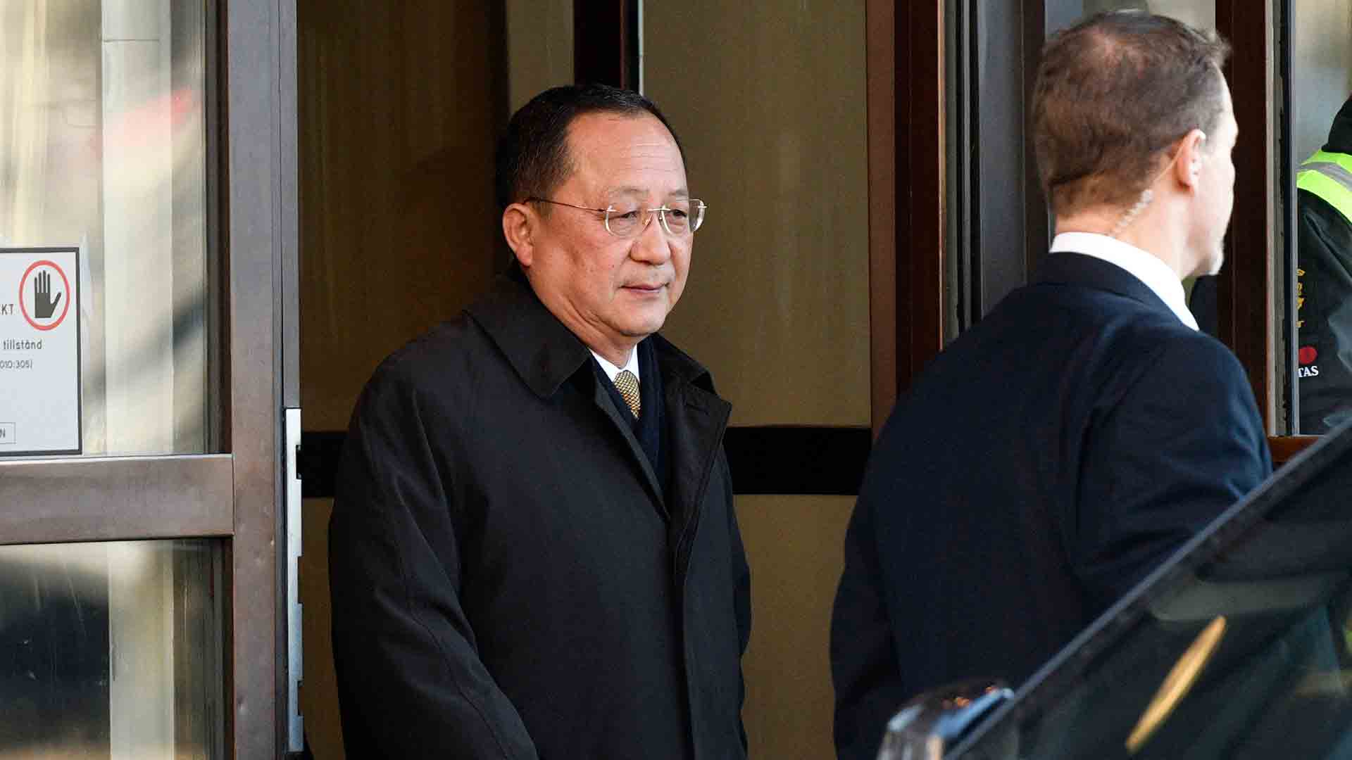 Pyongyang informa del viaje de su canciller a Suecia previo a la cumbre con Trump