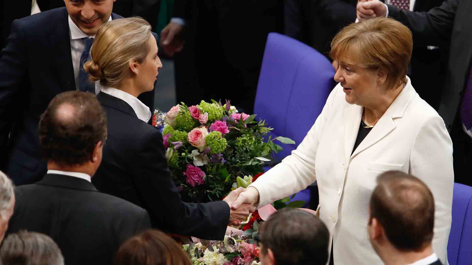 Angela Merkel es reelegida como canciller para un cuarto mandato