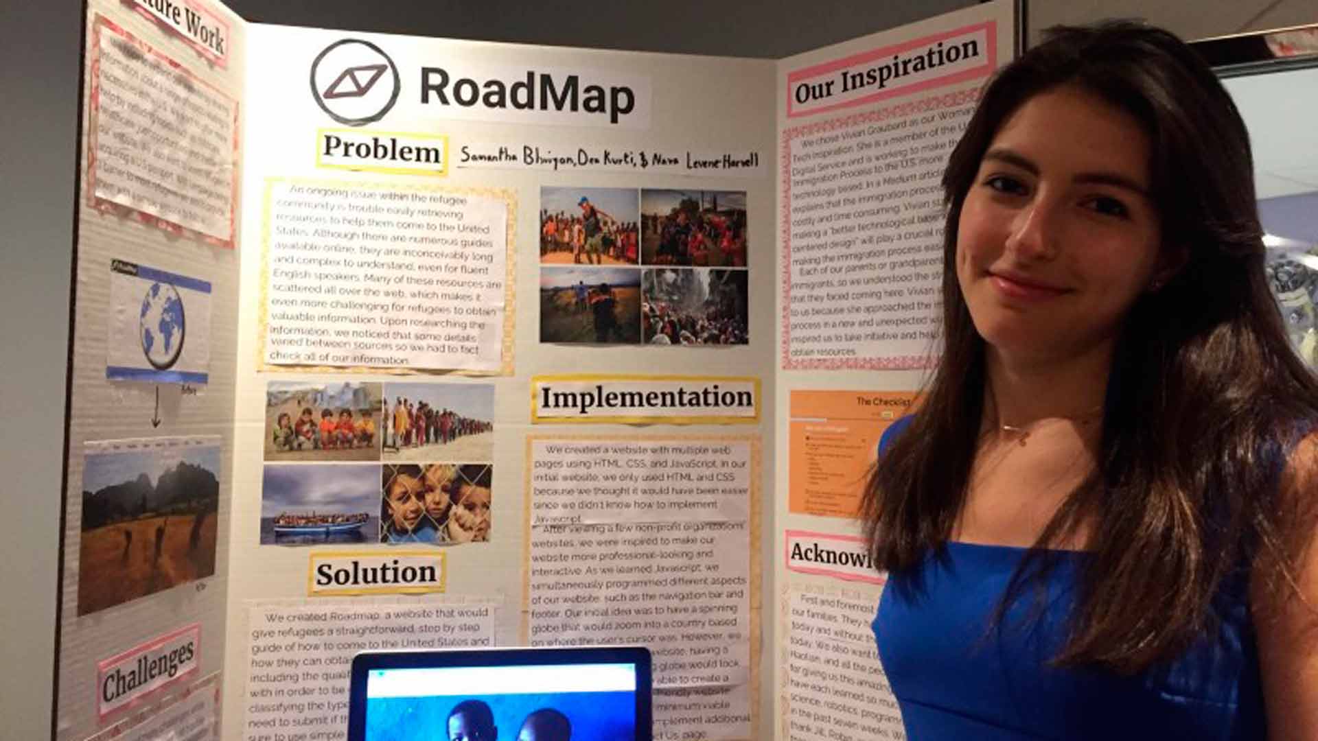 Dea Kurti, la programadora adolescente que empodera a las mujeres y ayuda a los refugiados