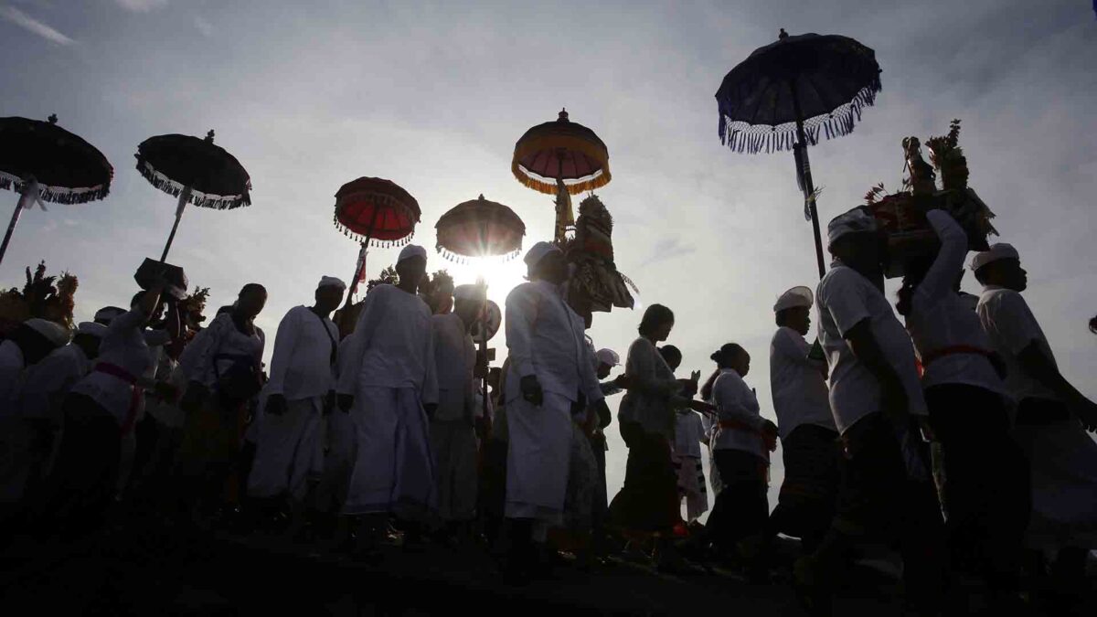 En Bali, ni internet en el móvil ni tráfico aéreo durante el Día del Silencio