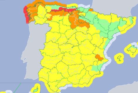 La borrasca Félix pone en alerta al norte de España con lluvias y vientos de hasta 140 kilómetros