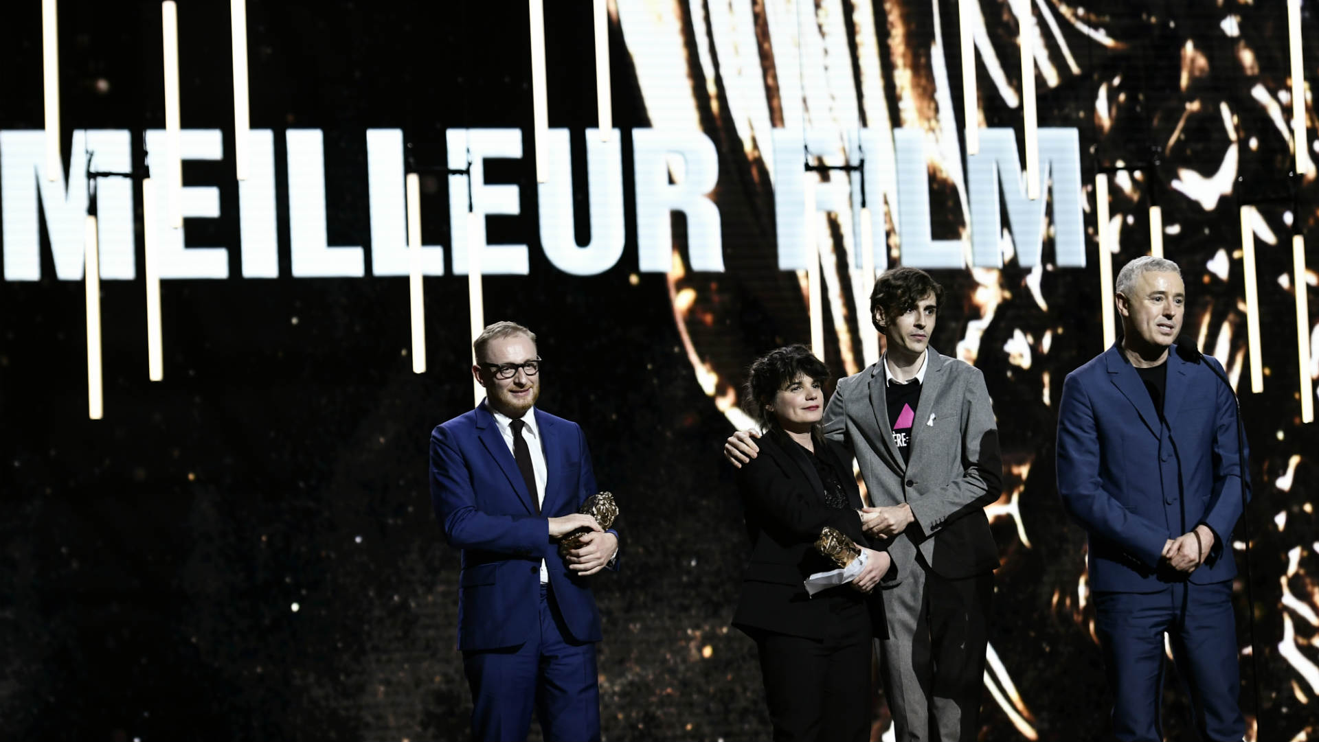 Los premios César encumbran la lucha contra el sida de "120 pulsaciones por minuto"