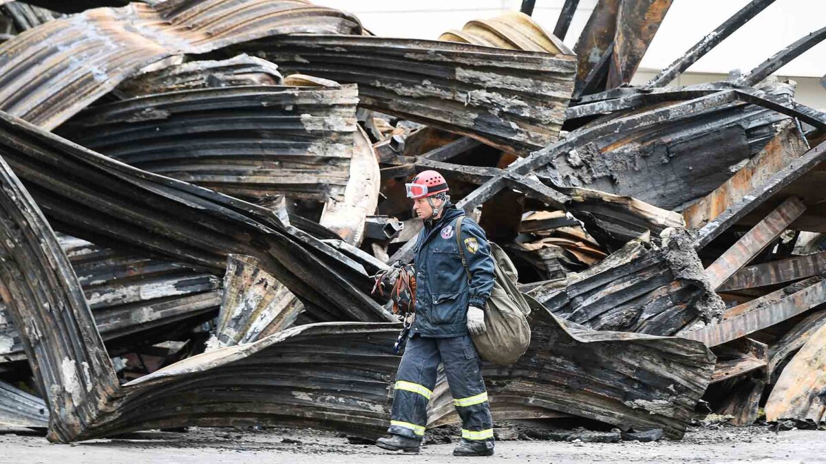 Putin denuncia «negligencia criminal» en el incendio del centro comercial