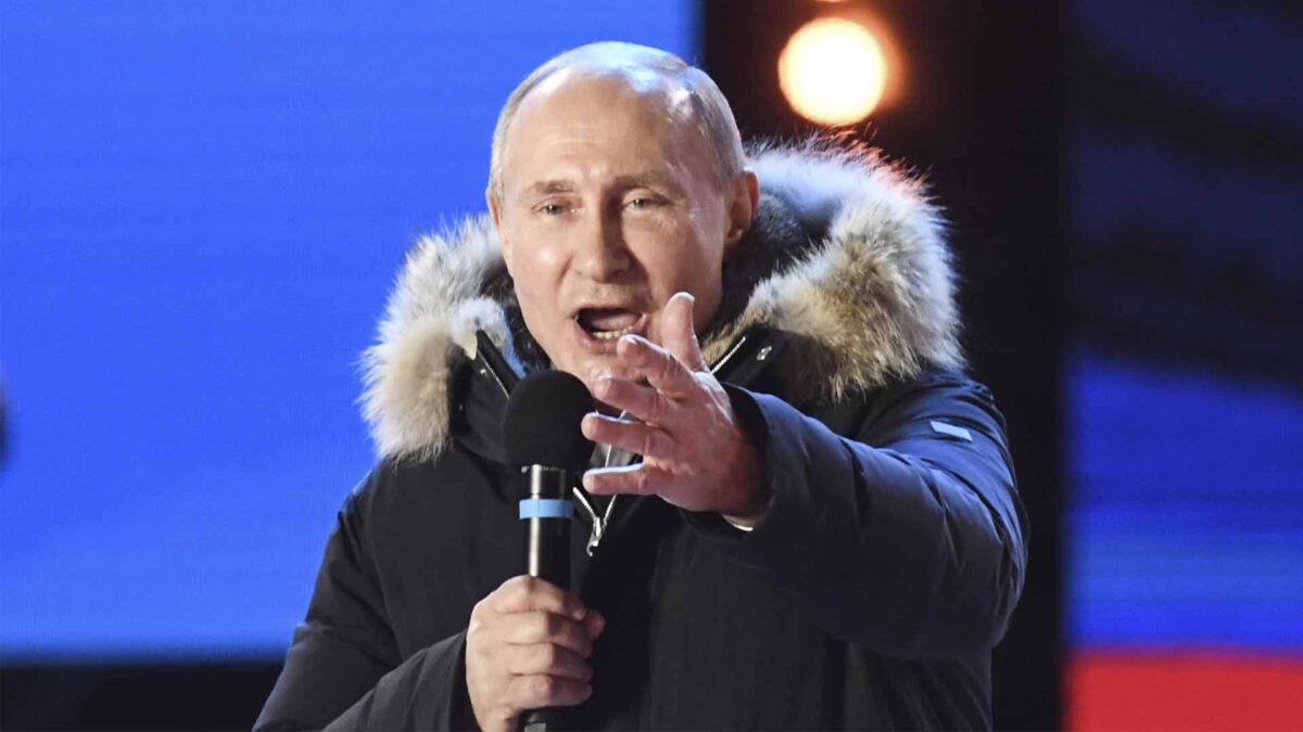 Putin gana las elecciones en Rusia con más del 70% de los votos