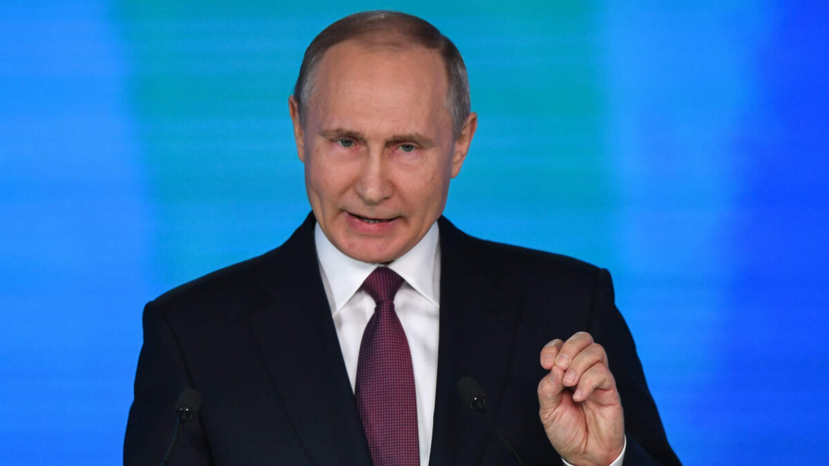 Putin muestra su «invencibles» armas nucleares a dos semanas de las presidenciales