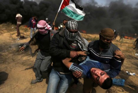 Al menos tres palestinos muertos por disparos israelíes en la frontera de Gaza