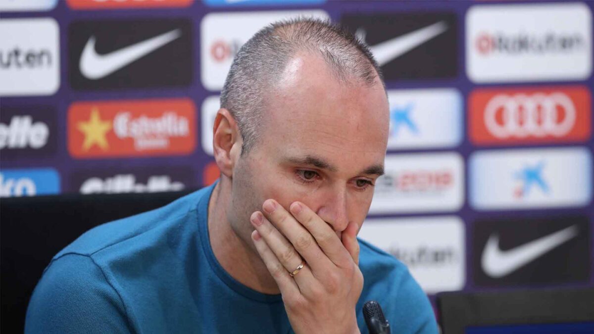 Andrés Iniesta dejará el Barça a final de temporada