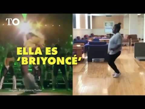 ‘Briyoncé’, la joven que conquista las redes al clavar el baile de Beyoncé