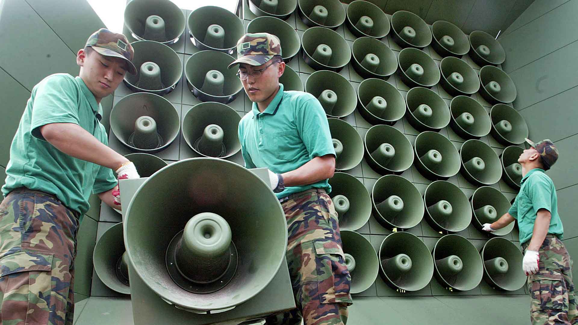 Corea del Sur deja de emitir propaganda en la frontera con Corea del Norte antes de la cumbre