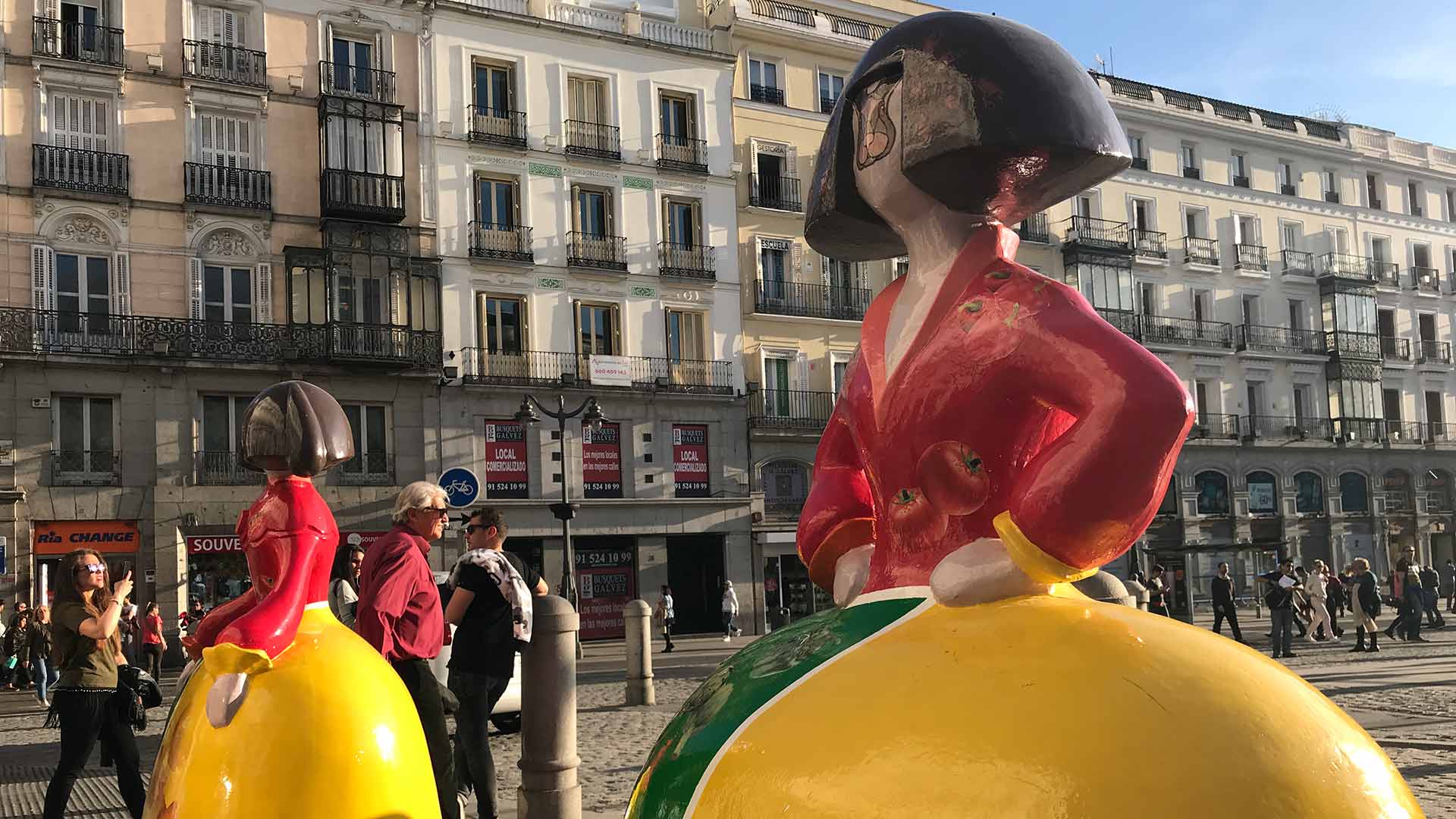 Portavoz Bandido Elástico Cuando la ciudad se convierte en museo: descubre lo que esconden las Meninas  de Madrid - Further - The Objective