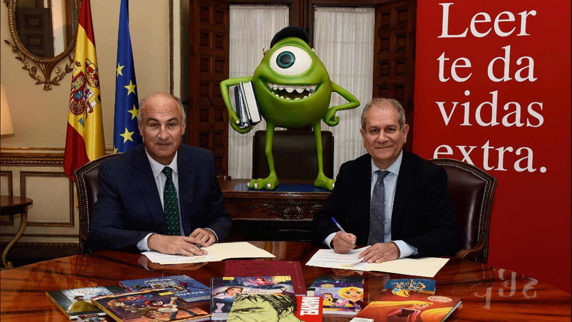 Cultura y Disney firman un acuerdo para potenciar la lectura infantil
