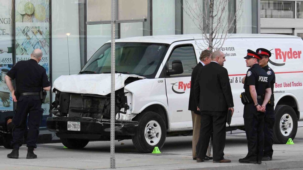 El autor del atropello en Toronto que causó 10 muertos y varios heridos actuó de forma deliberada