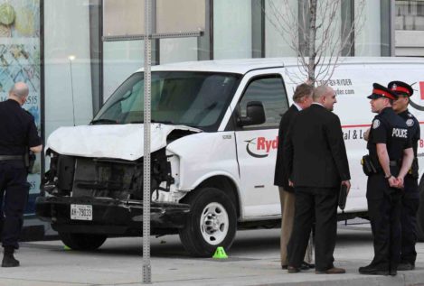 El autor del atropello en Toronto que causó 10 muertos y varios heridos actuó de forma deliberada