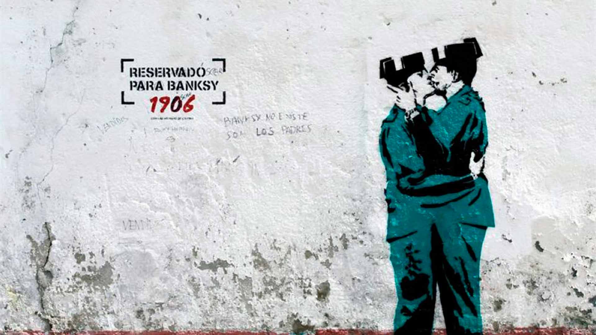 Investigan si una obra aparecida en Ferrol es de Banksy