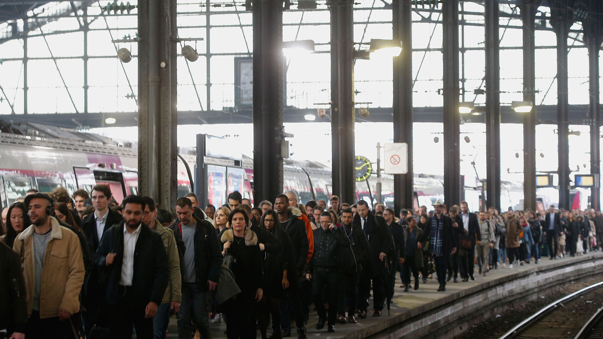 La huelga de trenes de Francia ha causado pérdidas de unos 100 millones de euros