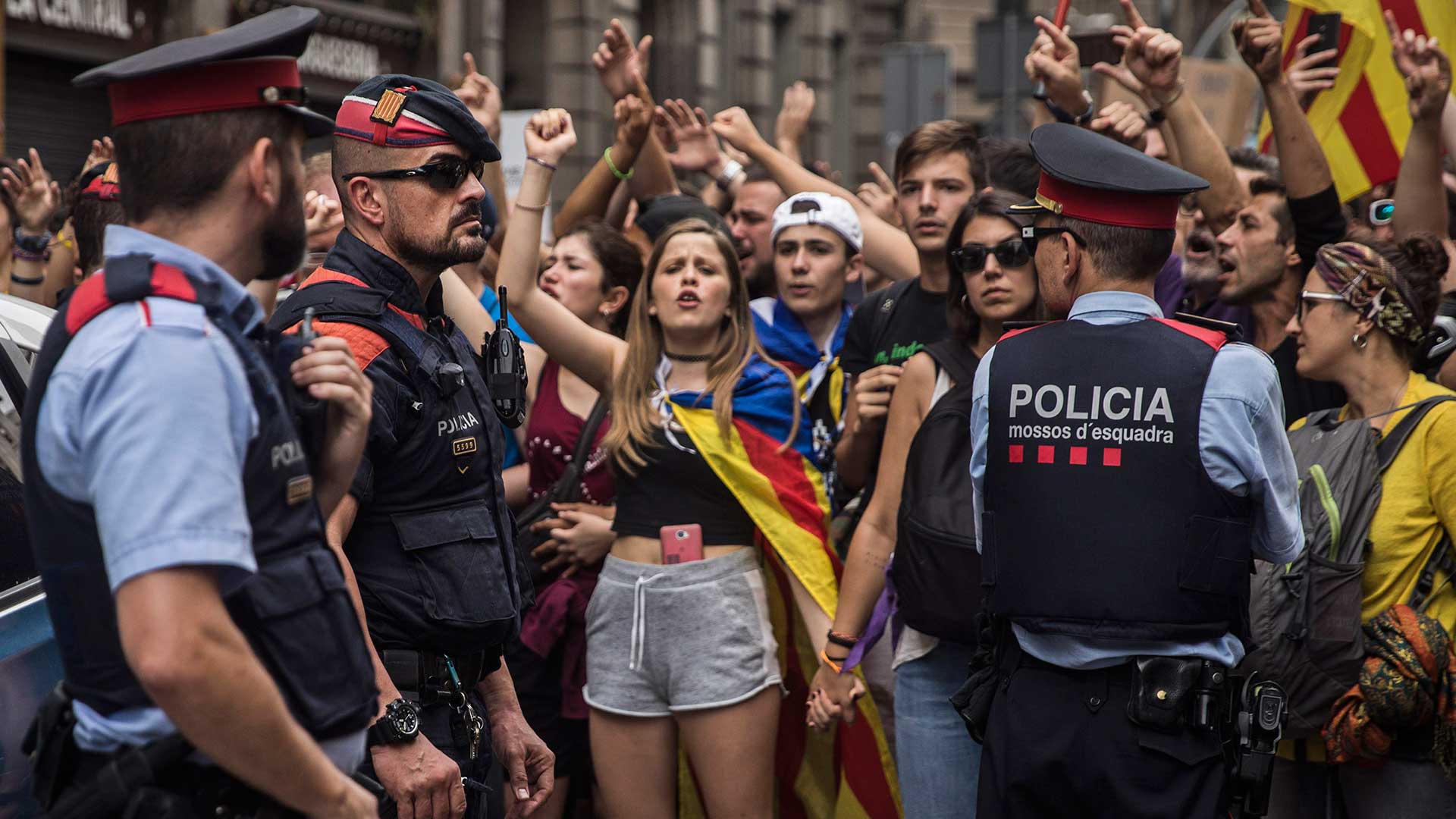 La jefa de los Mossos en la zona norte de Barcelona, imputada por el referéndum catalán