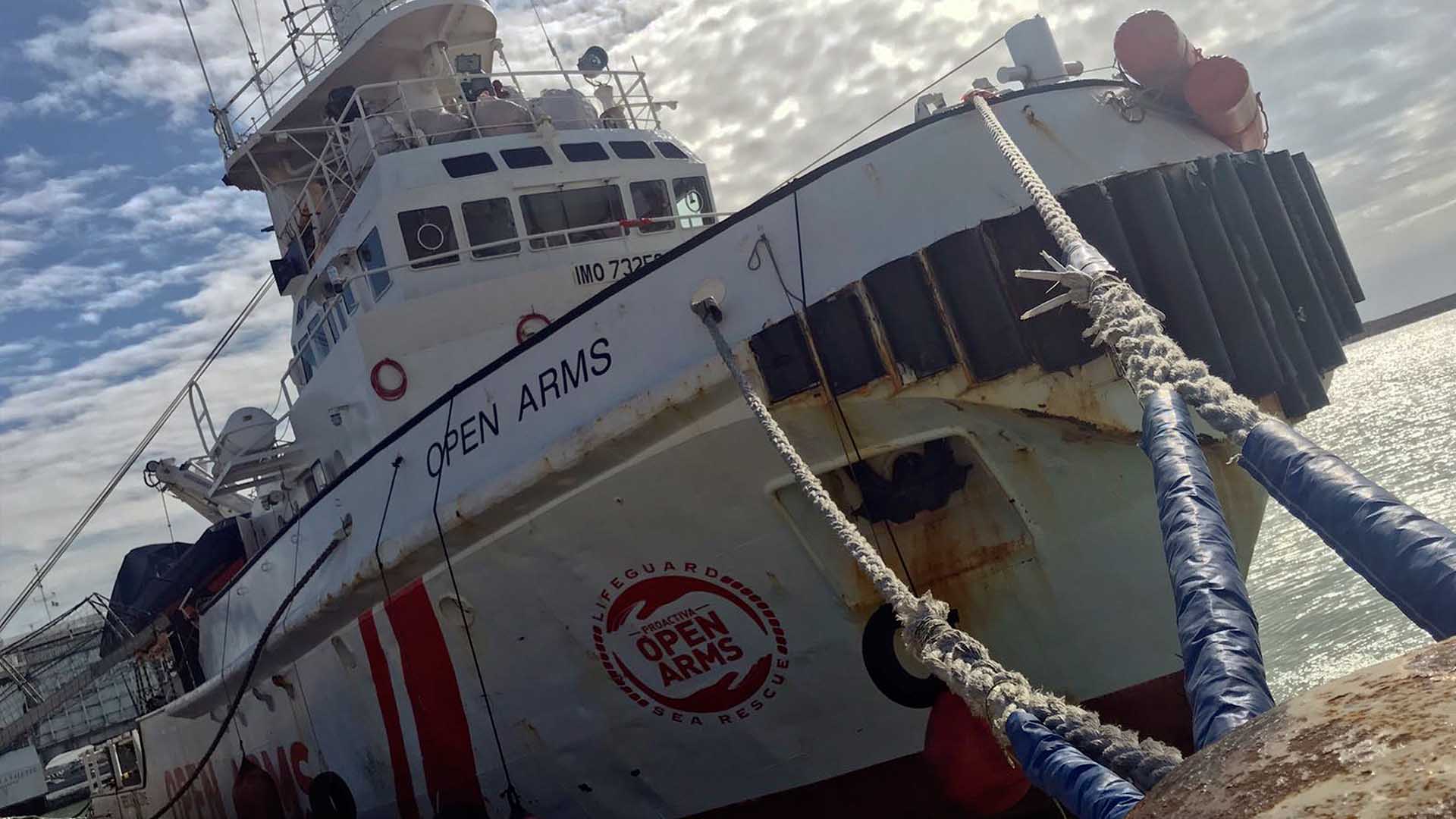 La Justicia italiana libera el barco de la ONG española Open Arms