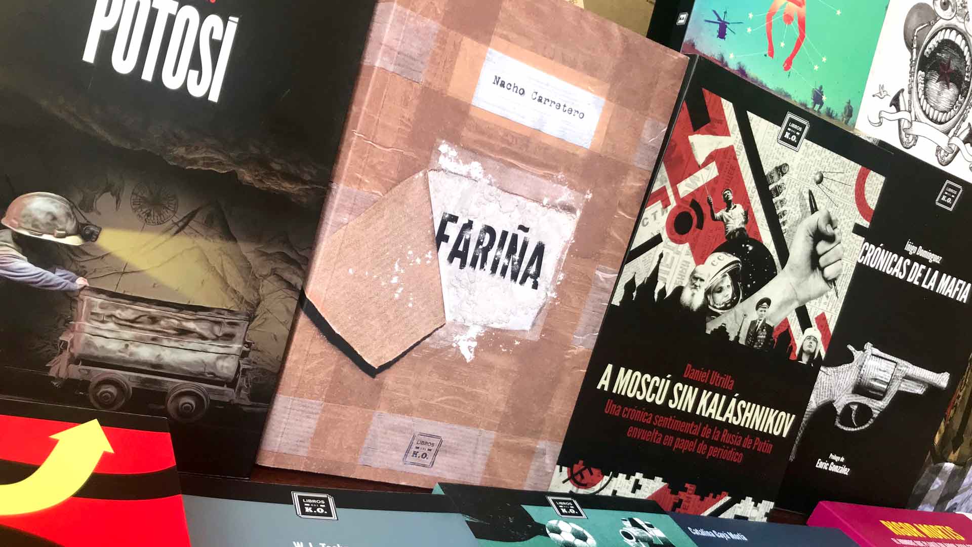 Más allá de Fariña: otros grandes reportajes publicados por Libros del K.O.