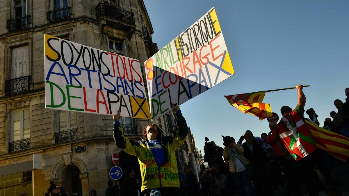 Polémica en Francia por un monumento que conmemora el desarme de ETA