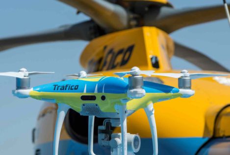 Tráfico pone a prueba drones este puente de mayo para vigilar los 7,4 millones de desplazamientos