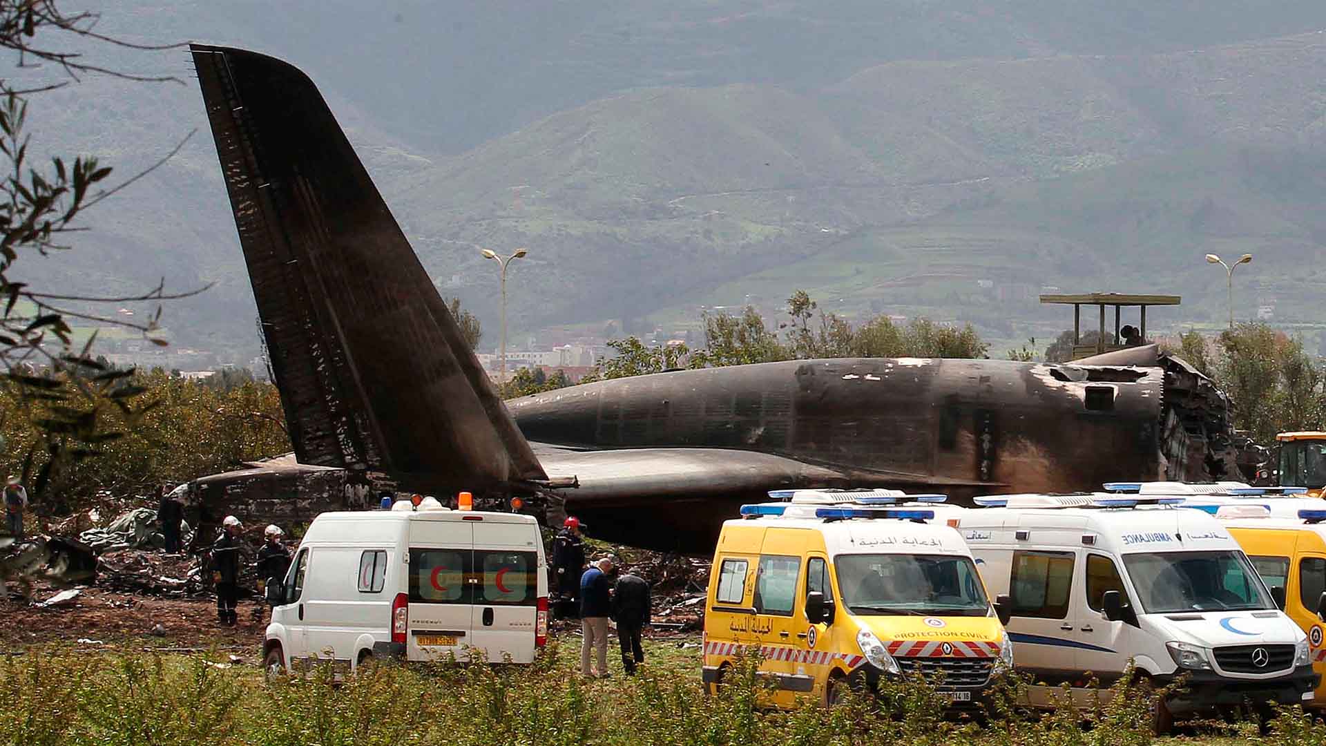 Al menos 257 personas mueren en un accidente aéreo en Argelia